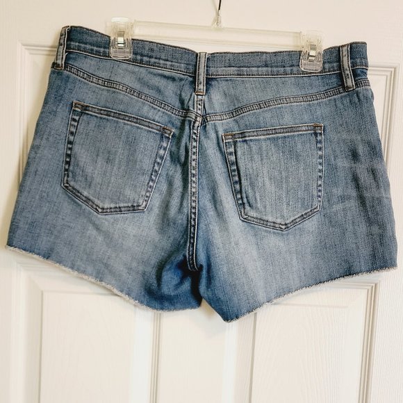 J Crew Indigo Denim Light Wash Shorts Size 31 - Picture 4 of 5